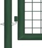 vidaXL Maschen-Gartentor Grün 400x125 cm Verzinkter Stahl 154537 Bild 5