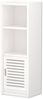 Dripex Midischrank Badezimmerschrank, Badschrank schmal, Toilettenschrank weiß Bild 5