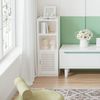 Dripex Midischrank Badezimmerschrank, Badschrank schmal, Toilettenschrank weiß Bild 3