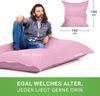 Green Bean® Outdoor Sitzsack, waschbar & wetterfest, Polyester-PVC-Stoff, Rosa, 140x180 cm, 380 Liter Bild 5