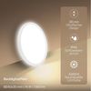 B.K.Licht LED Panel SHALLOW, LED fest integriert, Neutralweiß, 24x3 cm, Badlampe, Badezimmer, Küche, Wohnzimmer Bild 4