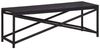 vidaXL Gartenbank 120 cm Poly Rattan Schwarz 46210 Bild 5