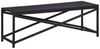 vidaXL Gartenbank 120 cm Poly Rattan Schwarz 46210 Bild 4