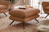 KAWOLA Sitzgruppe CHARME 2,5-Sitzer Sessel Hockerbank Cord rost 94 x 95 x 200 cm Bild 5