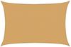 vidaXL Sonnensegel 160 g/m² Rechteckig Sandfarben 4x5 m HDPE 4002045 Bild 2