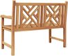 vidaXL Gartenbank 150 x 60 x 90 cm Massivholz Teak 42001965 Bild 4