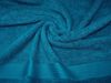 Lashuma Saunatuch Linz, Frottee (1-St), Baumwoll Saunahandtuch Petrol Blau 70x200 cm Bild 3