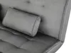 Schlafsofa Klappsofa Mishan - Grau Bild 5