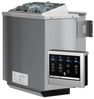 Karibu Sauna Larin + 9kW BIO-Kombiofen mit ext. Steuerung Easy Energiespartür Bild 3