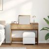 vidaXL Kosmetiktisch mit Schubladen Artisan-Eiche 100 x 45 x 76 cm 871670 Bild 4