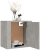vidaXL Wand-Nachttische 2 Stk. Betongrau 50x30x47 cm 816873 Bild 4