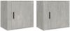 vidaXL Wand-Nachttische 2 Stk. Betongrau 50x30x47 cm 816873 Bild 2