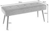 riess-ambiente Sitzbank BOUTIQUE 100cm grün / schwarz (Einzelartikel, 1-St), Wohnzimmer · Cord · Metall · Esszimmer· Flur · Schlafzimmer Bild 4