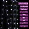 vidaXL LED-Lichtervorhang 3x3 m 300 LED Kaltweiß 8 Funktionen 328928 Bild 4