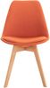 CLP Esszimmerstuhl Linares Mit Buchenholzgestell,orange Stoff Bild 5