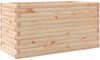 vidaXL Pflanzkübel 90x40x45,5 cm Massivholz Kiefer 847268 Bild 2