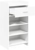 vidaXL Schuhschrank mit Schubladen Weiß 48 x 36 x 92 cm Holzwerkstoff 8011347 Bild 3
