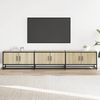 vidaXL TV-Schrank Sonoma-Eiche 210x35x41 cm Holzwerkstoff 3300791 Bild 3