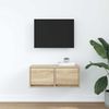 vidaXL TV-Schrank Sonoma-Eiche 60x31x25,5 cm Holzwerkstoff 861494 Bild 3