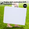 Brixy Klapptisch - Klapptisch - 180 x 70 x 74 cm - Campingtisch - Gartentisch - Tragbar - Weiß Bild 2