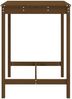 vidaXL Gartentisch Honigbraun 82,5x82,5x110 cm Massivholz Kiefer 824084 Bild 5