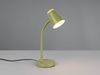 Reality Leuchten LED Tischleuchte Pongo R55831115, Kunststoff Grün, Holznachbildung, inkl. 4.5 Watt LED, Flexarm Bild 3