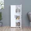 Beistellschrank Åsnes 108x49x32cm Weiß [en. casa] Bild 5