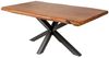 riess-ambiente Esstisch MAMMUT 180cm natur/schwarz - Akazie, Baumkante, Sterngestell, handmade (Einzelartikel, 1-St), Industrial Design & bis zu 8 Personen – ideal für Dein Loft-Esszimmer Bild 2