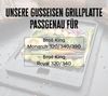 Grillfürst Grillplatte Gusseisen für Monarch / Royal 36,2x27,1 cm Bild 2