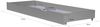 Homestyle4u Bettkasten mit Rollen, Holz grau, 173 x 63 x 16 cm Bild 4