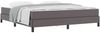 vidaXL Bettrahmen mit Matratze Grau 180 x 200 cm Stoff 3398646 Bild 2