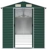 vidaXL Gerätehaus Grün 191x725x198 cm Verzinkter Stahl 3188238 Bild 5