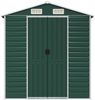 vidaXL Gerätehaus Grün 191x725x198 cm Verzinkter Stahl 3188238 Bild 4