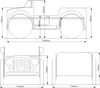 Autobett Monster Truck mit Matratze & Lattenrost Bild 5