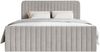 Selsey 'Saliano' Boxspringbett mit Bettkasten, Topper und Samtbezug, Greige, 160x200 cm Bild 5
