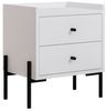 Decortie Nachttisch Malta, Modern Nachttisch, 35 x 52,4 x 48,6 cm Bild 2