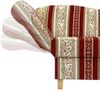 Recamiere Armlehne links Katia Chenille rot Bild 5