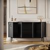 yourhouse24 Kommode LIBERTY 4d Kaschmir, schwarz Bild 4