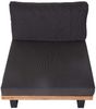 2er-Set Lounge-Sessel HWC-H54, Garten-Sessel, Spun Poly Akazie Holz FSC-zertifiziert Alu ~ hellbraun, Polster dunkelgrau Bild 5