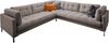 Trends by HG Wohnlandschaft Landau U-Form, in Cord-Stoff mit Metallfuß Bild 2
