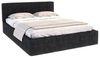 FDM Polsterbett Bettrahmen Bettgestell 90x200, 120x200, 140x200, 160x200, 180x200cm (mit hochwertigem Velour Bezug Trinity, mit großen gepolsterten Kopfteil), Mettelrahmen mit hydraulischer Klappfunktion für mehr Stauraum Bild 4