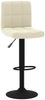 vidaXL Barhocker 2 Stk. Creme Samt [334304] Bild 3