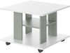 Couchtisch >Jella< 4 Rollen, weiß, salbeifarbig - 60x45x60cm (BxHxT) Bild 4