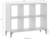 Schildmeyer Regal Smash, Holzwerkstoff, apricot, 104,3 x 33 x 82 cm Bild 4