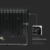 50 Watt LED Außenstrahler, 4300 Lumen, neutralweiß. L 19,7 cm Bild 5