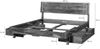Bett mit Schublade Sheesham 180x200x98 hellbraun lackiert MAILAND #145 Bild 5
