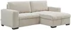 Vente-unique - KONOTI Sofa Stoff Beige - B 154 cm x H 93 cm x L 250 cm Bild 5