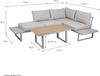 greemotion 'Aruba' Lounge-Set, 2-teilig, Aluminium grau Bild 2