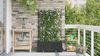 vidaXL Garten-Pflanzgefäß 2 pcs Schwarz 80 x 40 x 142 cm Kunststoff 42002851 Bild 4