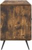 vidaXL TV-Schränk Geräucherte Eiche 99 x 34,5 x 50 cm Holzwerkstoff 895640 Bild 5